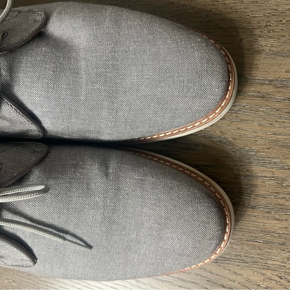 Florsheim Men's Highland Gray Oxford Plain Toe Lace Up Dress Shoes Size 11 - Picture 10 of 12